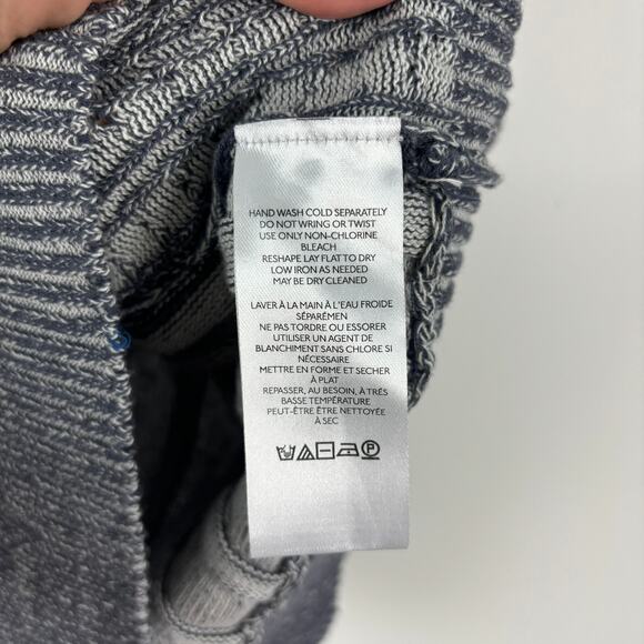 Urban Outfitters Men’s Sleeveless Sweater Vest Slate Gray Ribbed Knit M - Picture 5 of 8